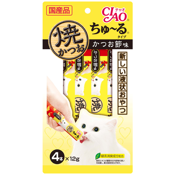 CIAO Churu Grilled Tuna Churu Bonito 12g x 4 sticks