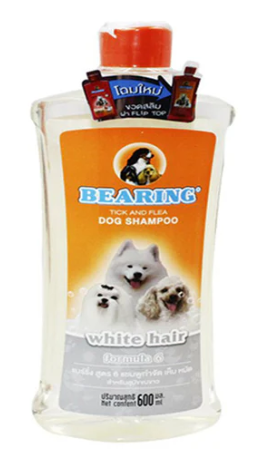 BEARING DOG SHAMPOO WHITE HAIR (600ml)