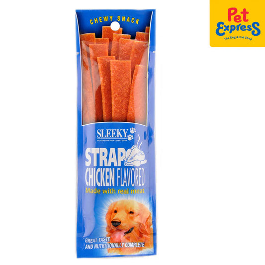 [Dog Treats] - Sleeky Chewy Treats Strap Chicken (50g)