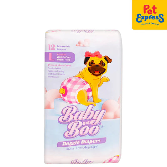 [Pet Diaper] - Baby Boo Pet Diaper Female L