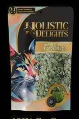 Holistic Delights 100% Cat Grass Healthy Bites