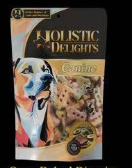 Holistic Delights Oven Baked Biscuits Beef & Avocado