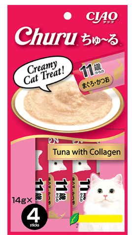 CIAO Churu Tuna with Collagen 14g x 4 sticks