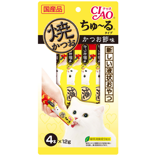 CIAO Churu Grilled Tuna Churu Bonito 12g x 4 sticks