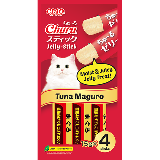 CIAO Churu Jelly Stick Tuna (Maguro) 15g x 4 sticks