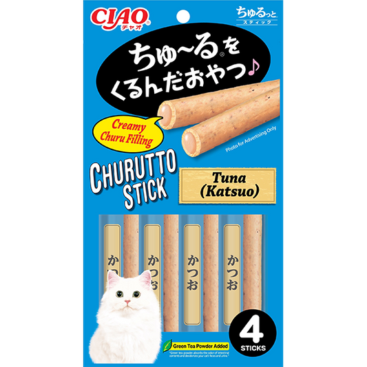 CIAO Churutto Tuna Katsuo  7g x 4 sticks