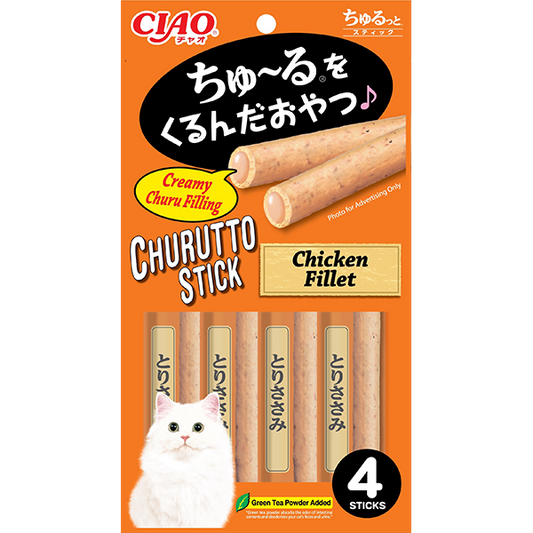 CIAO Churutto Chicken Fillet 7g x 4 sticks