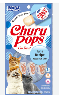 INABA Churu Pops Tuna Recipe 15g x 4 sticks
