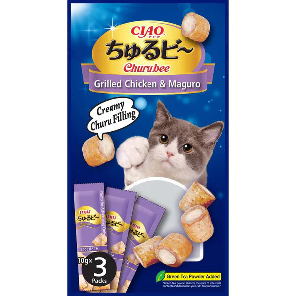CIAO Churubee Grilled Chicken & Tuna 10g x 3 sticks