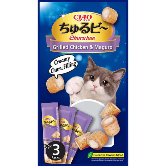 CIAO Churubee Grilled Chicken & Tuna 10g x 3 sticks