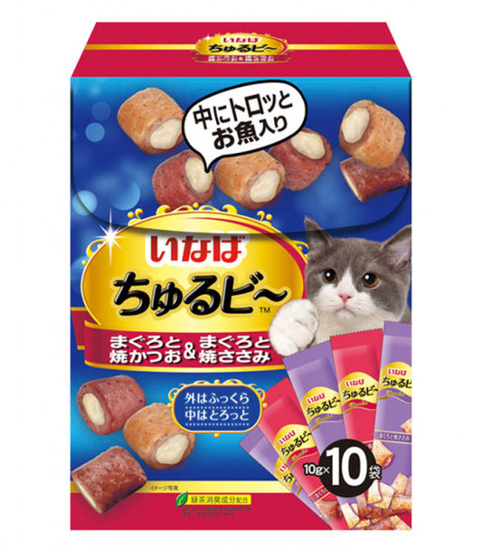 CIAO Churubee Mixed Maguro & Grilled Chicken 10g x 10 sticks