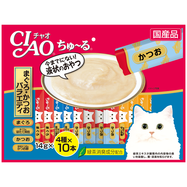 CIAO Churu Tuna (Maguro/Katsuo) Mix 14g x 40 sticks