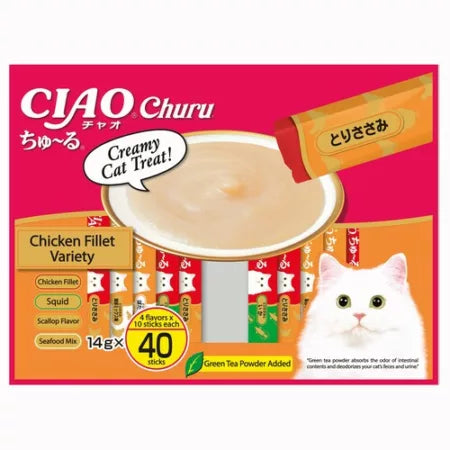 CIAO Churu Chicken Mix 14g x 40 sticks