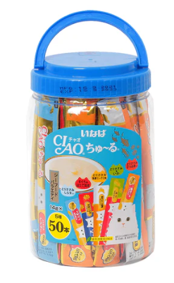 CIAO Churu Seafood Festive Pack 14g x 50 sticks