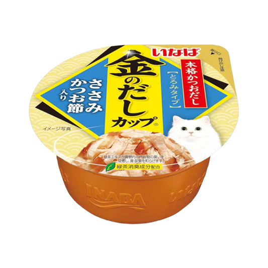 INABA Gravy Chicken Cup Chicken Fillet Dried Bonito 70g
