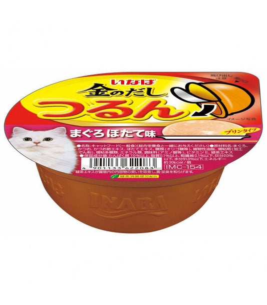 INABA Pudding Cup Tuna with Scallop 65g