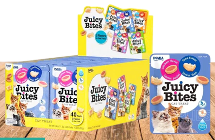 INABA Juicy Bites Tuna & Chicken 11.3g x 40 packs