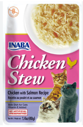 INABA Chicken Stew Chicken with Salmon Recipe 40g