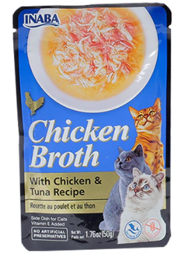 INABA Chicken Broth Chicken & Tuna Recipe 40g
