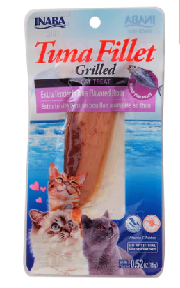 INABA Tuna Fillet Extra Tendered in Tuna Flavored Broth 15g