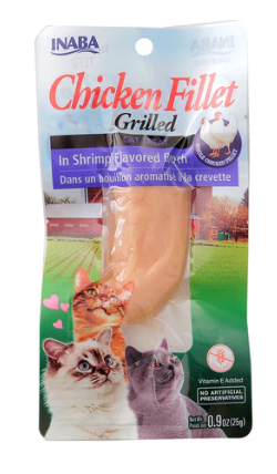 INABA Chicken Fillet Shrimp Flavored Broth 25g