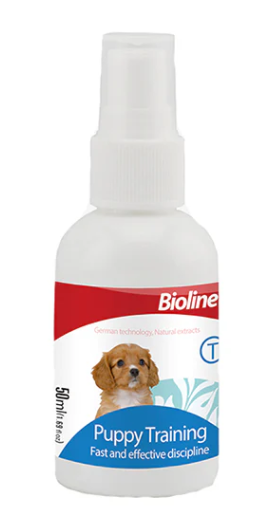 BIOLINE PUPPY TRAINING SPRAY (50ml)
