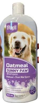 OATMEAL SUNNY PAW SHAMPOO (new) (525ml)