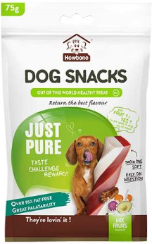 HOWBONE JUST PURE - MIX FRUITS (STICKS) (75g)