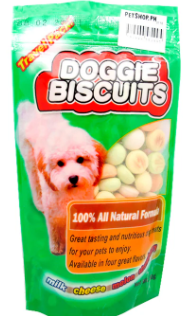 PET PLUS DOG BISCUIT ROUND (6 packs/bundle x 10 bundles/box) (80g/pack)