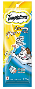 TEMPTATIONS Creamy Puree Chicken & Tuna 2Ps (24g)