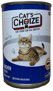 Cat Choize in can Adult Pate Chicken Flavor (24 can/case) (400g /can)