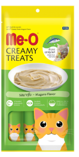 Me-O Creamy treats Cat Food - MAGURO (1x 2x12's) (60g/ pack)