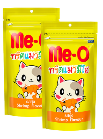 Me-O Treat Dry Car Food SHRIMP (1x 2x12's)