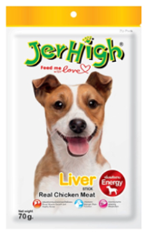 JERHIGH TREATS LIVER STICK (12pks/box) (70g)