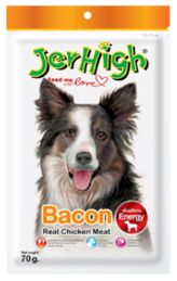 JERHIGH TREATS SNACK BACON (12pks/box) (70g)