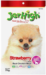JERHIGH TREATS STRAWBERRY (12pks/box) (70g)