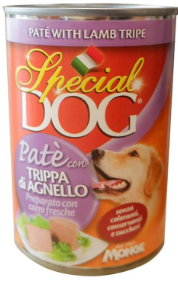 Special Dog in can - Pate with Lamb & Turkey (24 can/case) (400g/can)