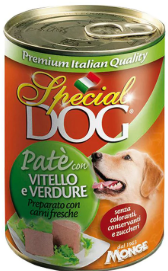 Special Dog in can - Pate with Veal & Vegetable (24 can/case) (400g/can)