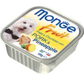 MONGE FRUIT PORK/PINEAPPLE (32pcs/box) (100g)