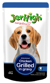 JERHIGH POUCH CHICKEN GRILLED IN GRAVY (12pks/box) (120g)
