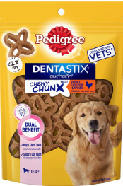 Pedigree Dentastix CHEWY CHUNX MAX (4x8's) (68g)
