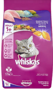 Whiskas DRY Mackerel (7kg)