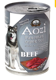 Aozi Can for Dog - BEEF (24 can/case) (430g/can)