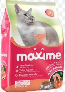 Maxine with SALMON Kitten & Adult Cat (1.2kg x 8)