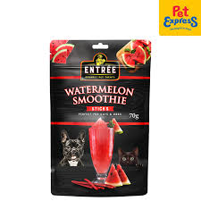 [Pet Treats] - Entree Gourmet Pet Treats Watermelon Smoothie Sticks