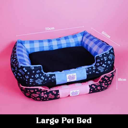 [Pet bed] Baby Boo Pet Beds large - blue