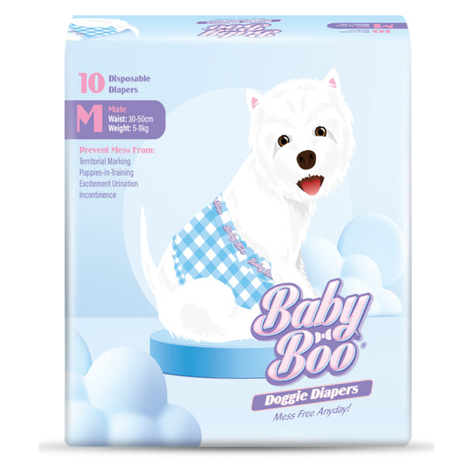 [Pet Diaper] - Baby Boo Pet Diaper Male M
