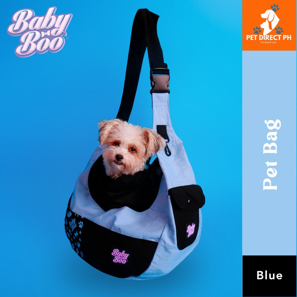 [Pet sling bag] Baby Boo Sling Pet Bag - blue