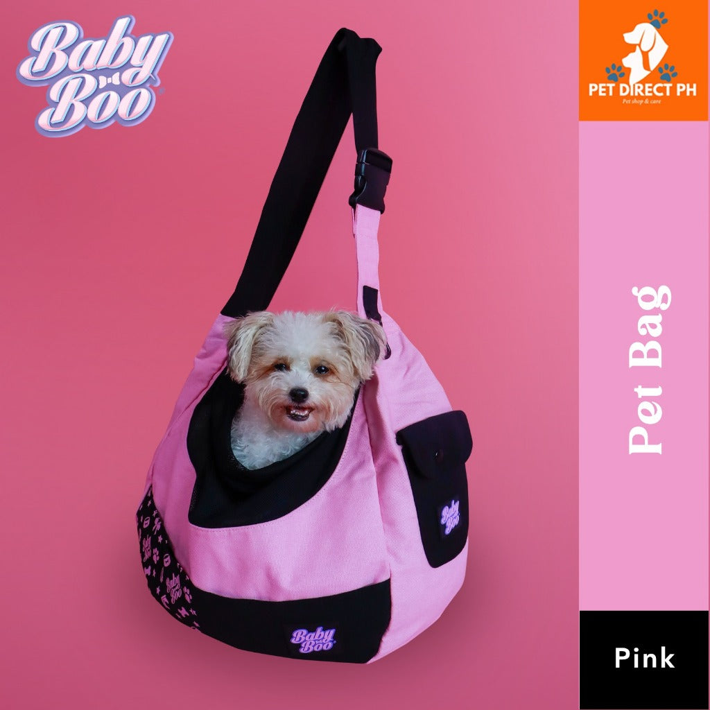 [Pet sling bag] Baby Boo Sling Pet Bag - Pink