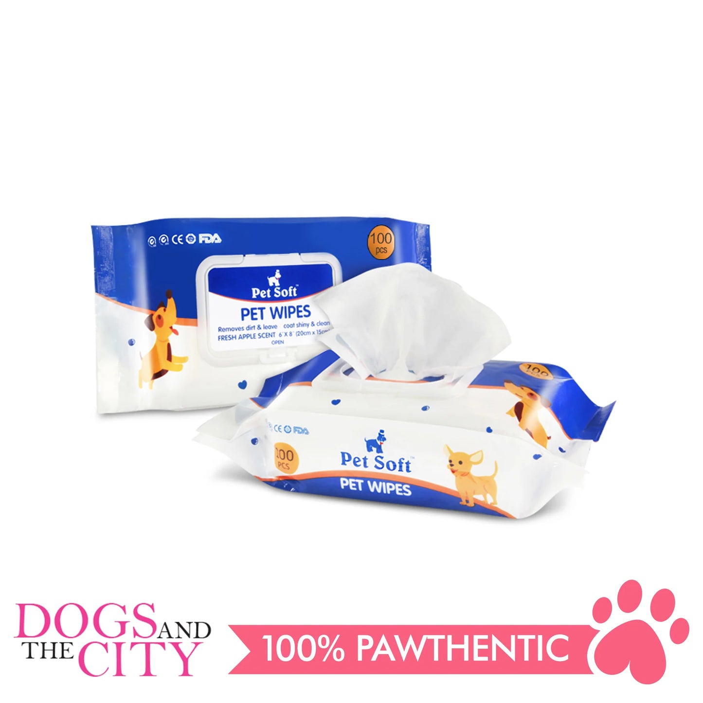 [Wipes] petsoft - pet wipes